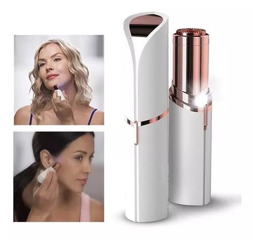 Depiladora eléctrica facial recargable