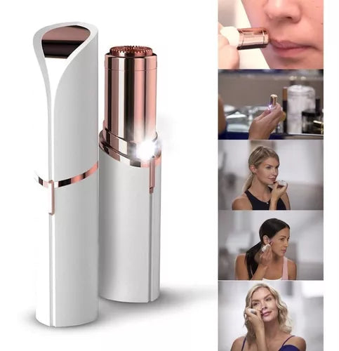 Depiladora eléctrica facial recargable