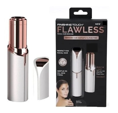 Depiladora eléctrica facial recargable
